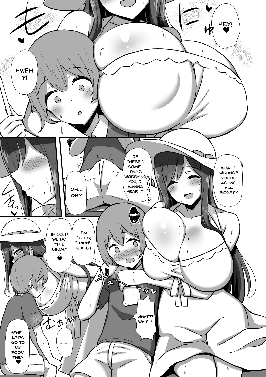 [Hanabi] Shiro OnePi Onee-san to Babubabu Inaka Ecchi | Baby Sex With The Onee-San In the Sundress Fhentai.net - Page 4