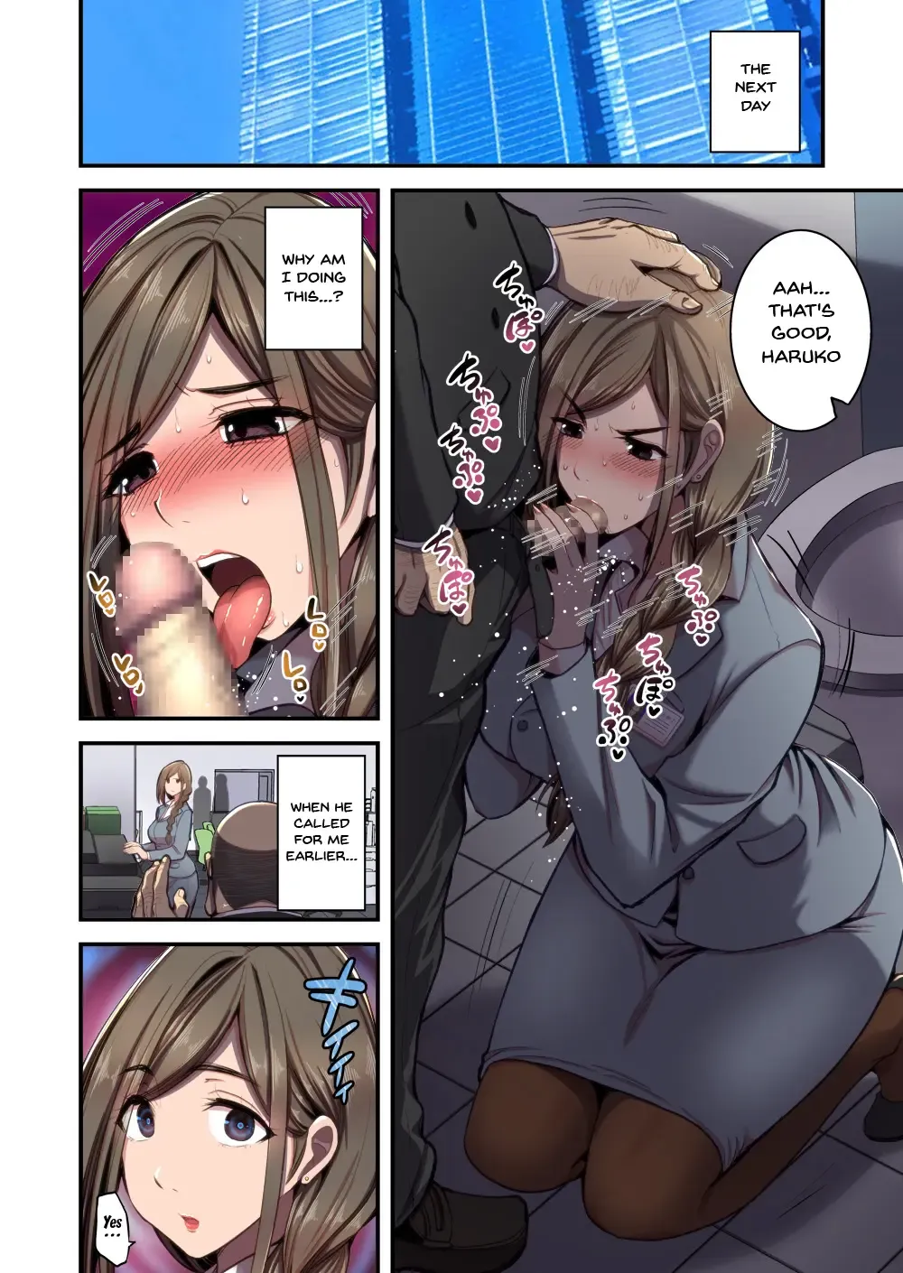 [Hasemi Ryo] Saimin Hitozuma OL-san ~Kimo Buchou ni Nanka Getsu mo Ikasare Tsuzuketa Watashi wa~ Fhentai - Page 19