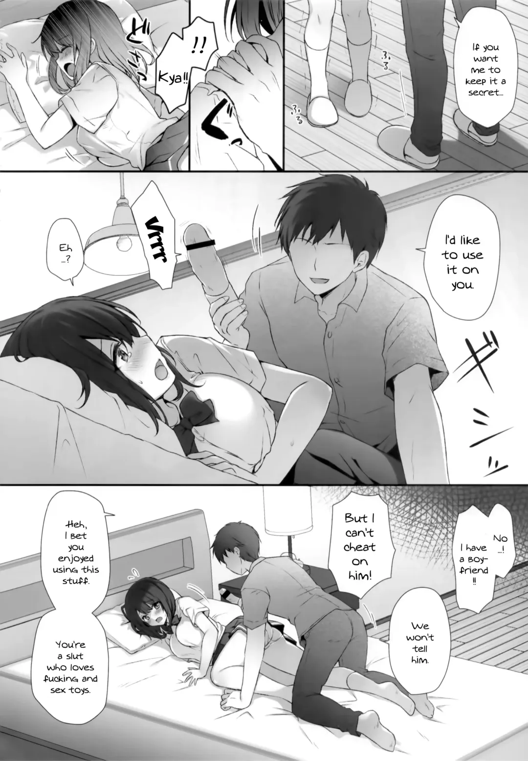 [Kino] Sensei Dame desu... ~Kyonyuu Shoujo Momoka no Futaana Omocha Seme~ | Sensei We Shouldn't... Fhentai.net - Page 6