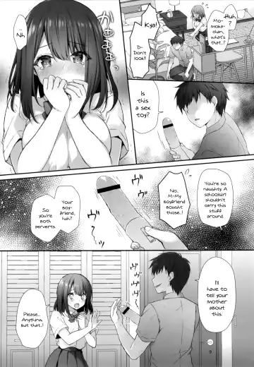 [Kino] Sensei Dame desu... ~Kyonyuu Shoujo Momoka no Futaana Omocha Seme~ | Sensei We Shouldn't... Fhentai.net - Page 5