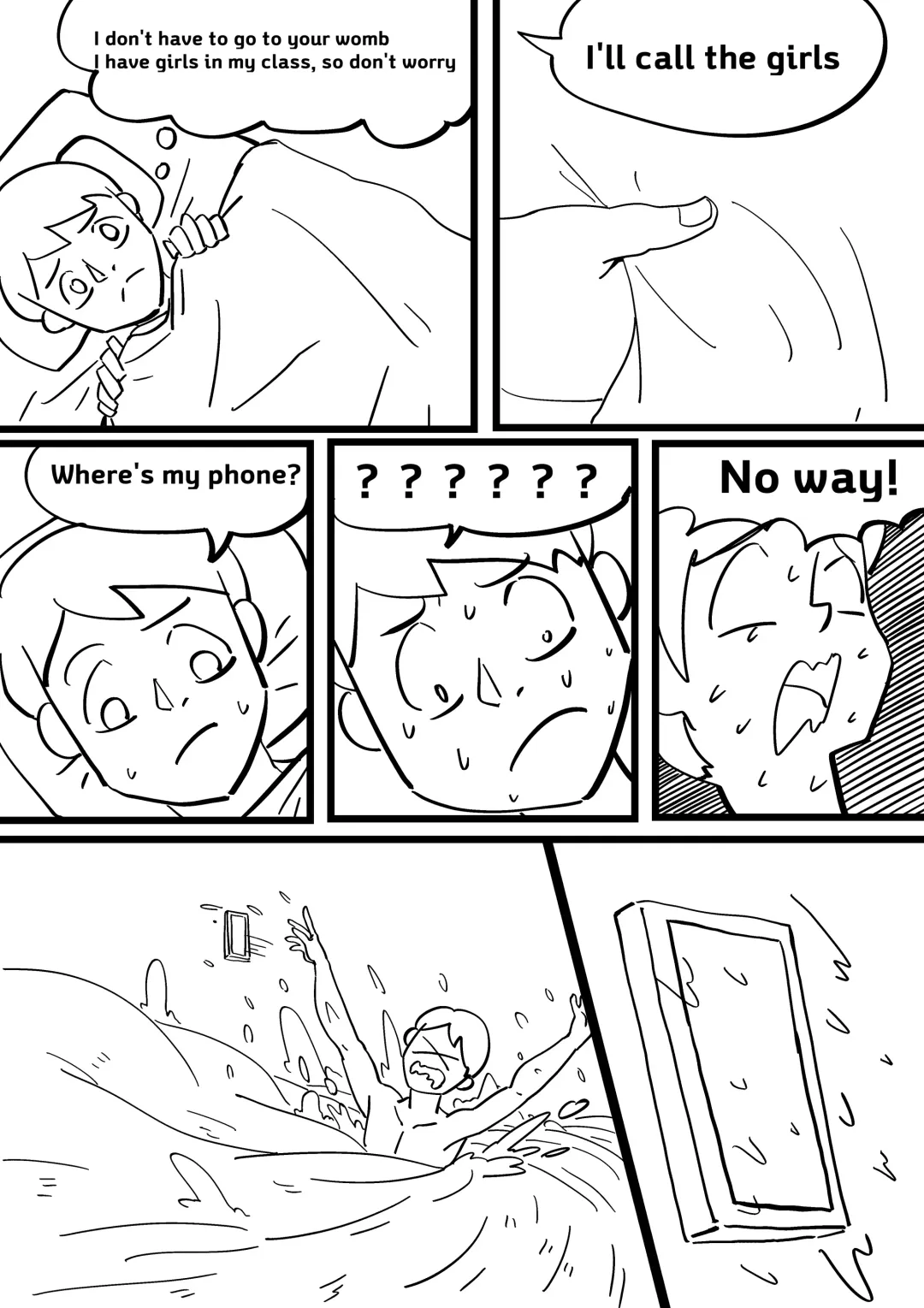 [Inside] Exploration of The Mom Uterus 2 Fhentai - Page 5