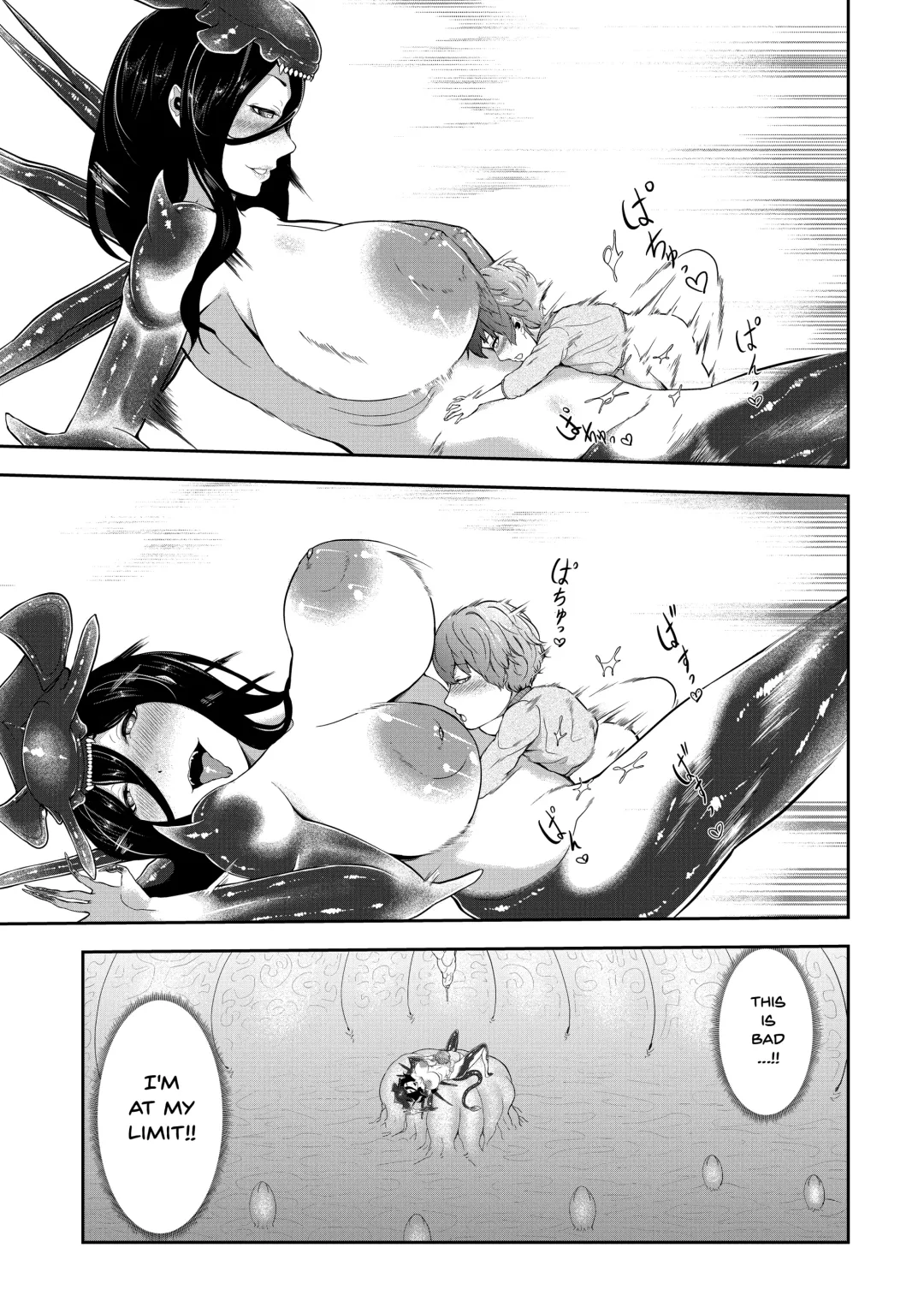 [Oshiro] Alien Queen no Mae de Seieki o Sasageyou | Offer Up Your Sperm For The Alien Queen Fhentai - Page 18