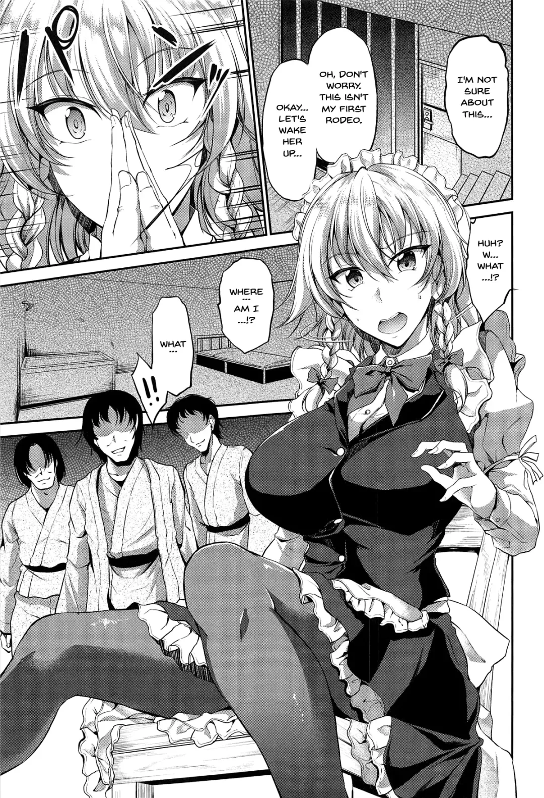 [Campbell Gichou] Izayoi Sakuya Saimingokan | Izayoi Sakuya Hypno Fuck Fhentai - Page 2