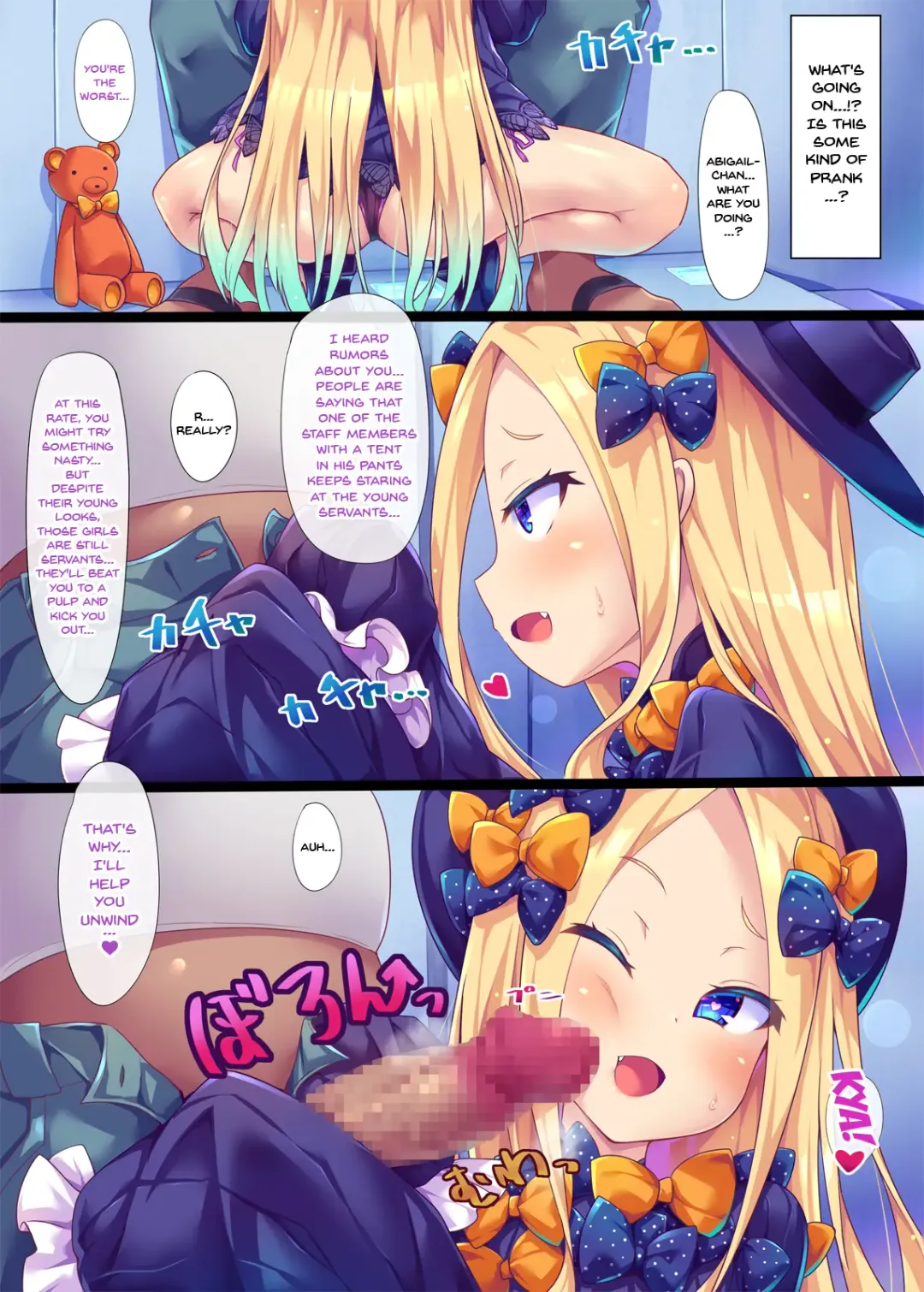 [Toraisi666] Waruiko Abby-chan wa MSGK!? | Bad Girl Abby-chan Is MSGK! Fhentai - Page 4
