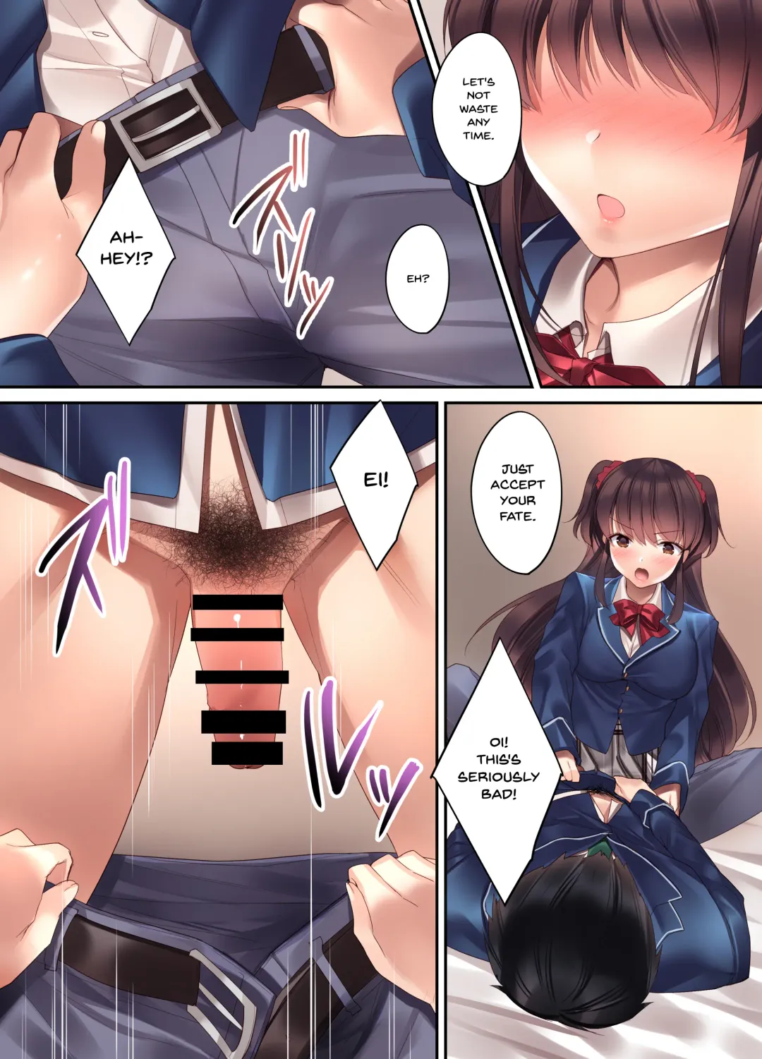 [Kurumi Moka] Kouhai JK ga Gimai ni!? Namaiki na Imouto ni Iroiro Wakarasete Mita. Fhentai - Page 13