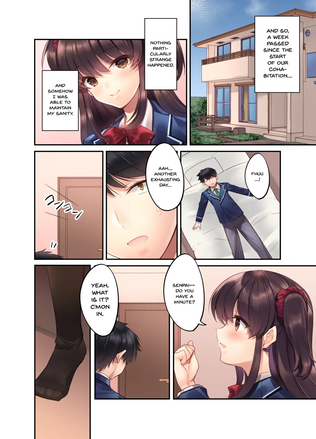 [Kurumi Moka] Kouhai JK ga Gimai ni!? Namaiki na Imouto ni Iroiro Wakarasete Mita. Fhentai - Page 9