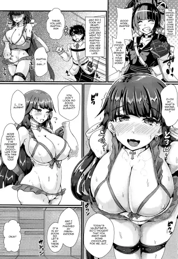 [Misakana] Chocotto Torokeru Seijo-sama | A Holy Woman Melting With Chocolate Fhentai - Page 2