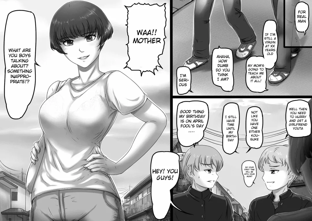 [Lemon Yoshinobu] Okaa-san to Yabu no Naka | Finding The Truth With Mom Fhentai - Page 2