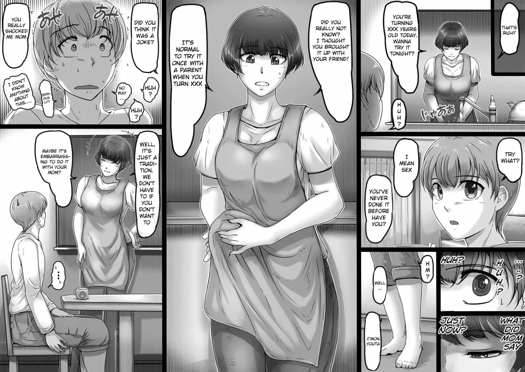 [Lemon Yoshinobu] Okaa-san to Yabu no Naka | Finding The Truth With Mom Fhentai - Page 4