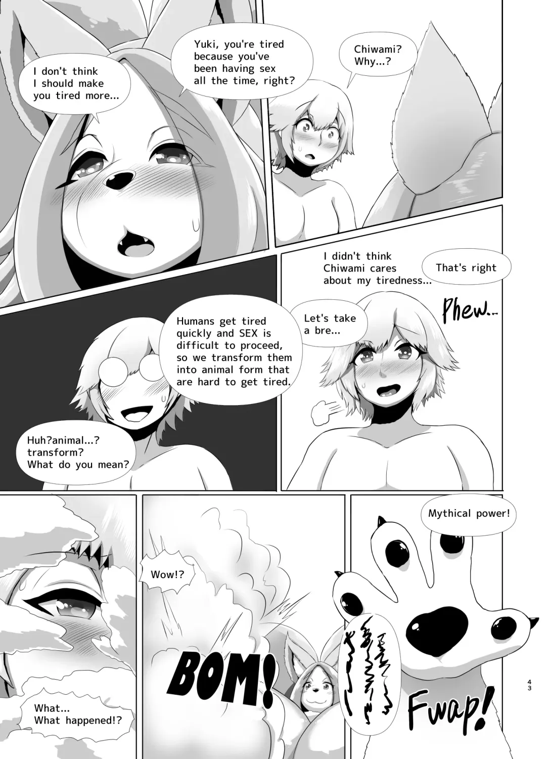 [Ather Birochi] Deka Bakunyuu Chihuahua Miko Deai Hen | Huge breasts Chihuahua shrine maiden Episode to meet for the first time Fhentai - Page 43