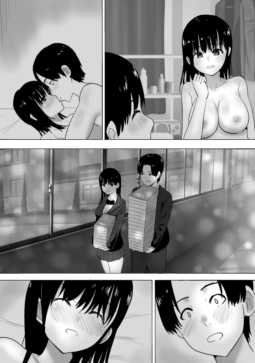 [Nibo] Sakura Chiru -Boku no Shiranai Tokoro de Kanojo to Shinyuu ga Futarikiri de...- Fhentai.net - Page 84