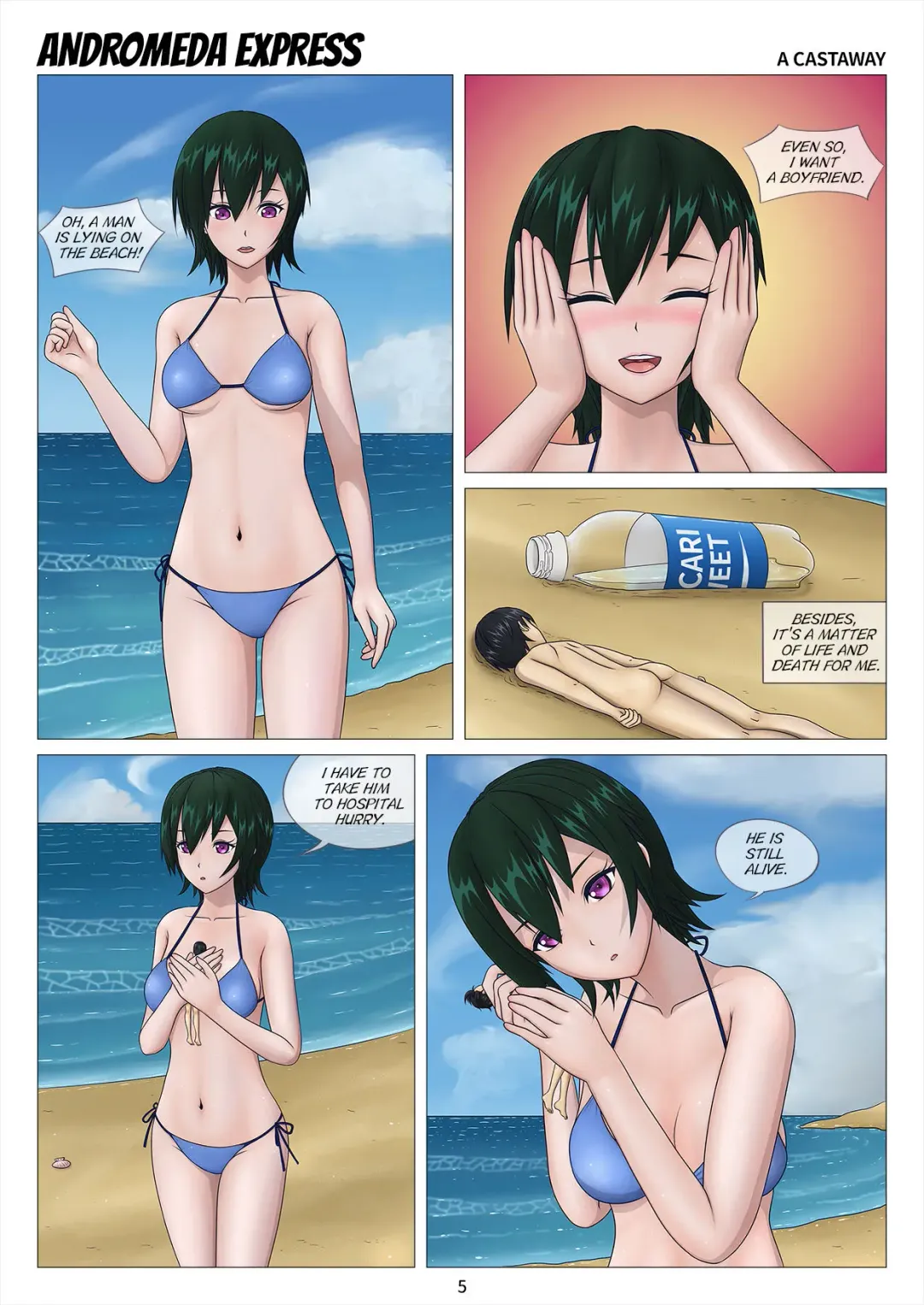 [Acsmine] The Castaway Fhentai.net - Page 3