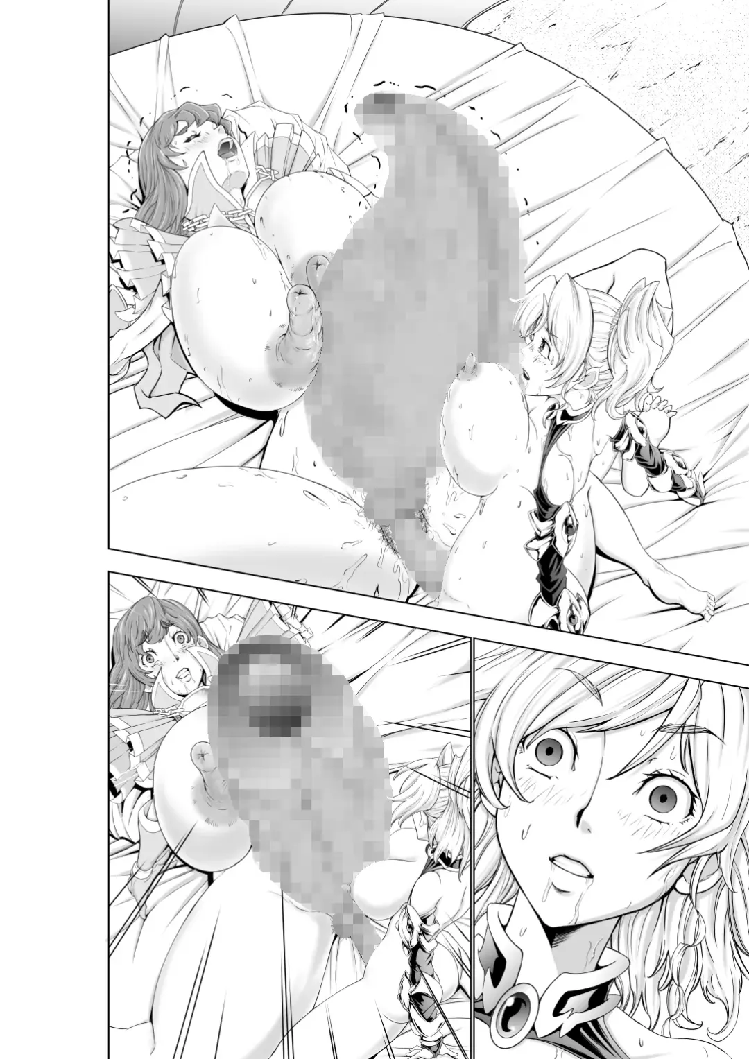 [Ohtoku Welles] The Two of Them are Futanari Holy Sword Witch x Heroine Part Fhentai.net - Page 116