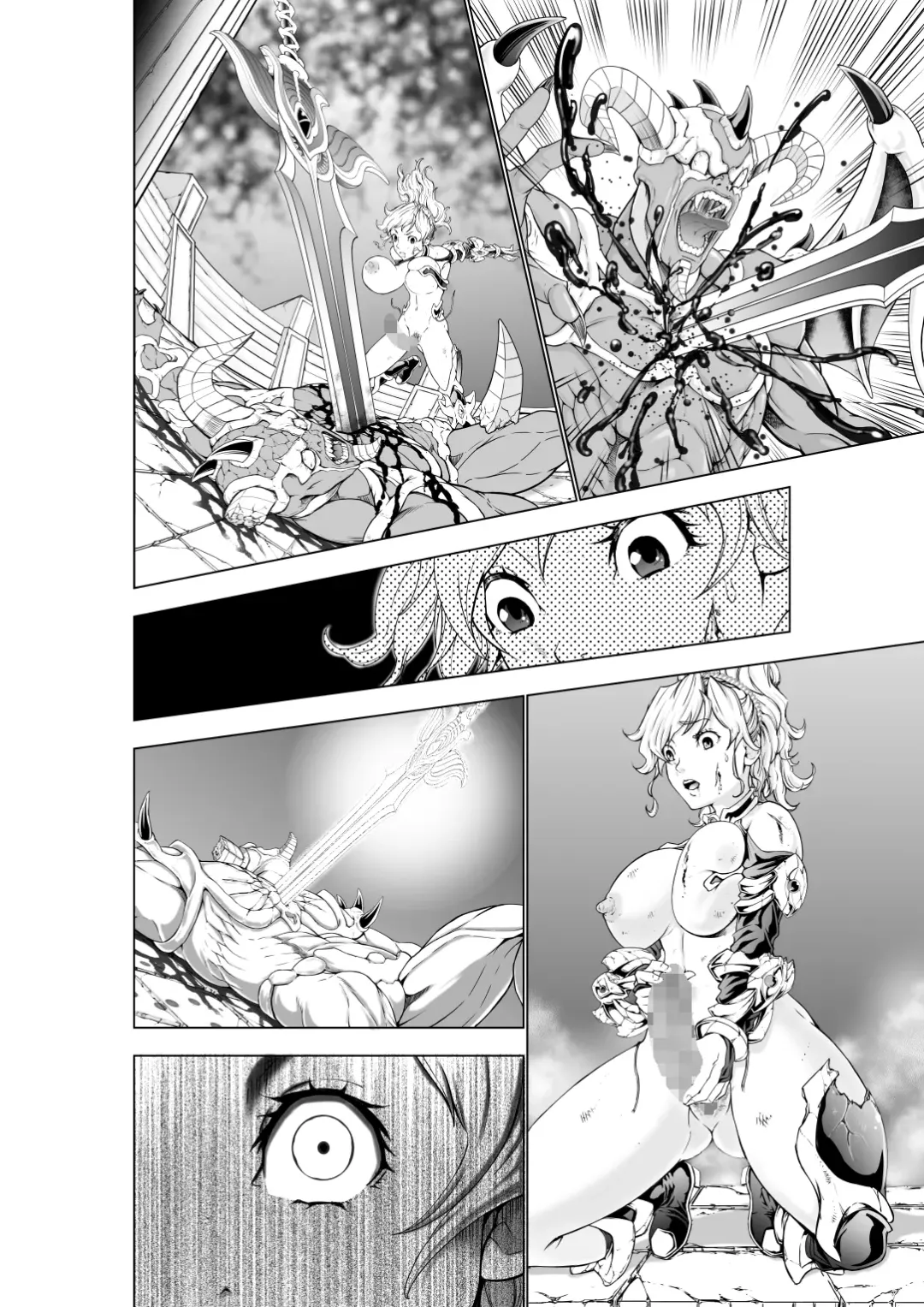 [Ohtoku Welles] The Two of Them are Futanari Holy Sword Witch x Heroine Part Fhentai.net - Page 120