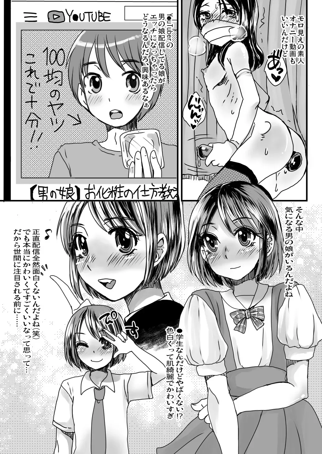 [Doru Riheko] Chuugakusei Josoushi YouTuber Chorokatta yo. Fhentai - Page 3