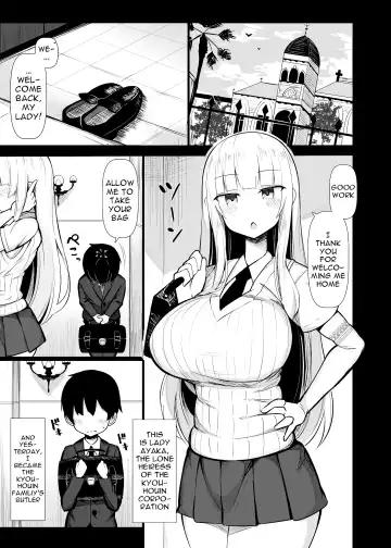 [Jakko] Ojou-sama ni Kawareta Boku | I Was Bought By a Young Lady Fhentai - Page 2