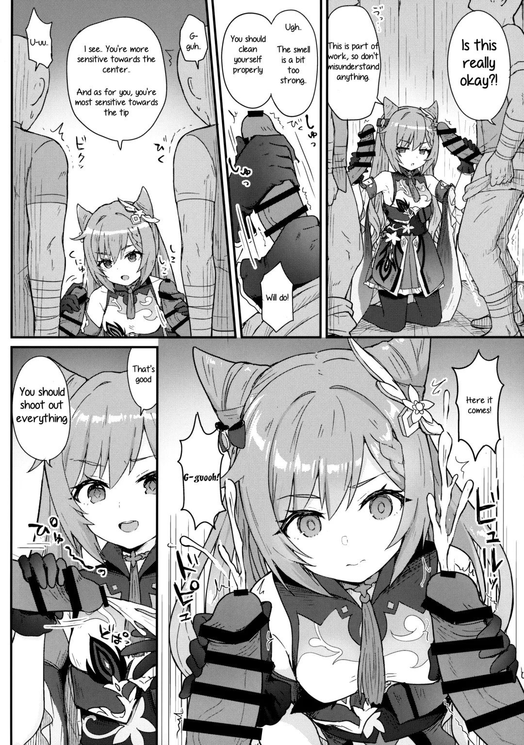 [Momosawa] Keqing-chan ga Buka o Shigoki Makuru Hon Fhentai - Page 5