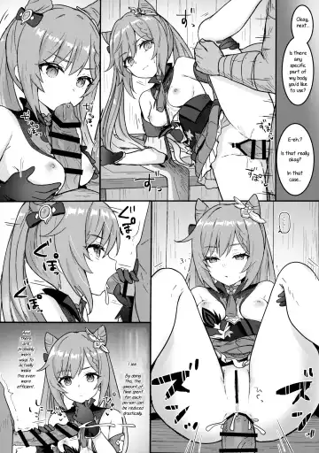 [Momosawa] Keqing-chan ga Buka o Shigoki Makuru Hon Fhentai - Page 13