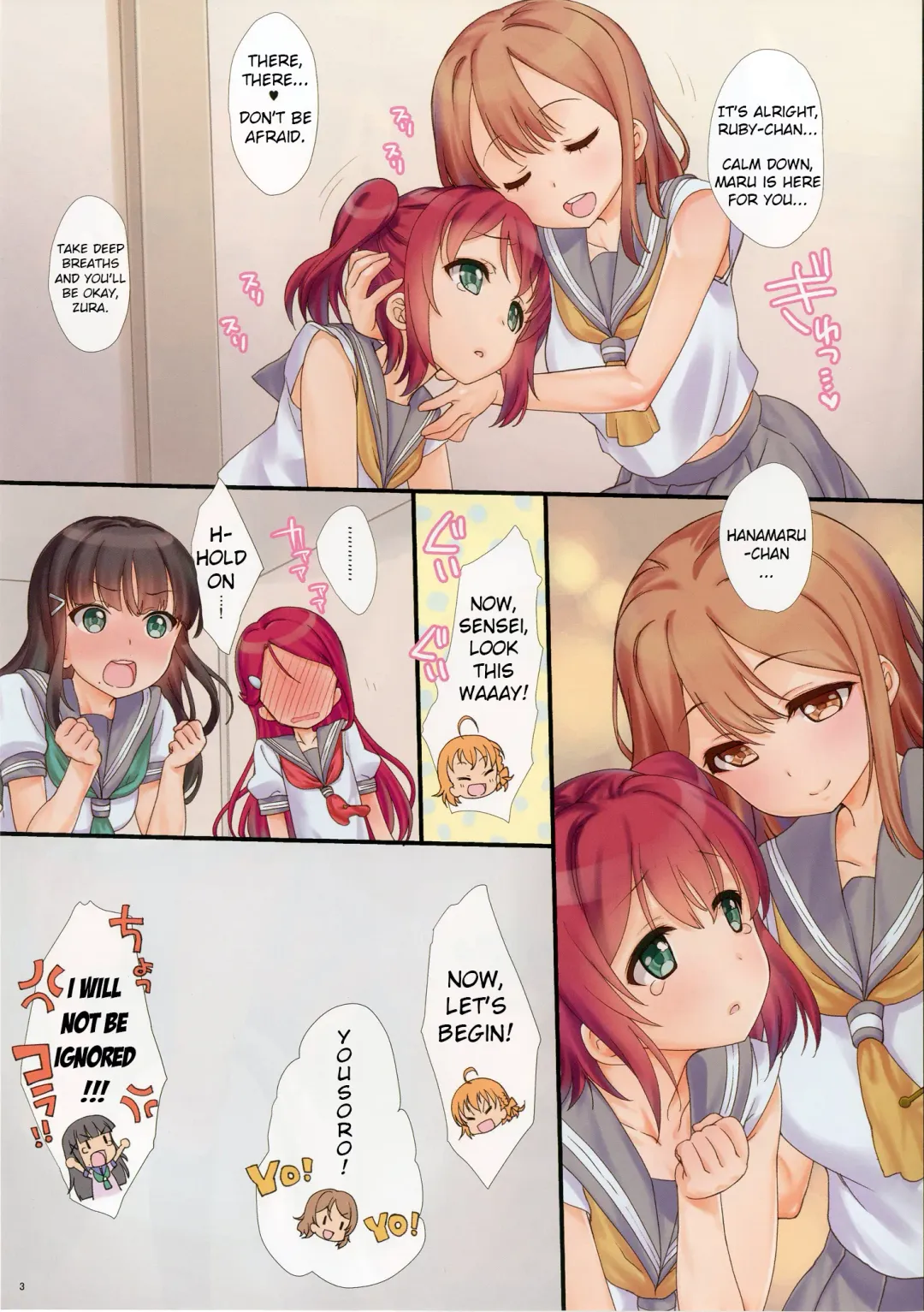 [Nanase Meruchi] A HAPPY LOVE LOVE LIFE! (decensored) Fhentai - Page 3