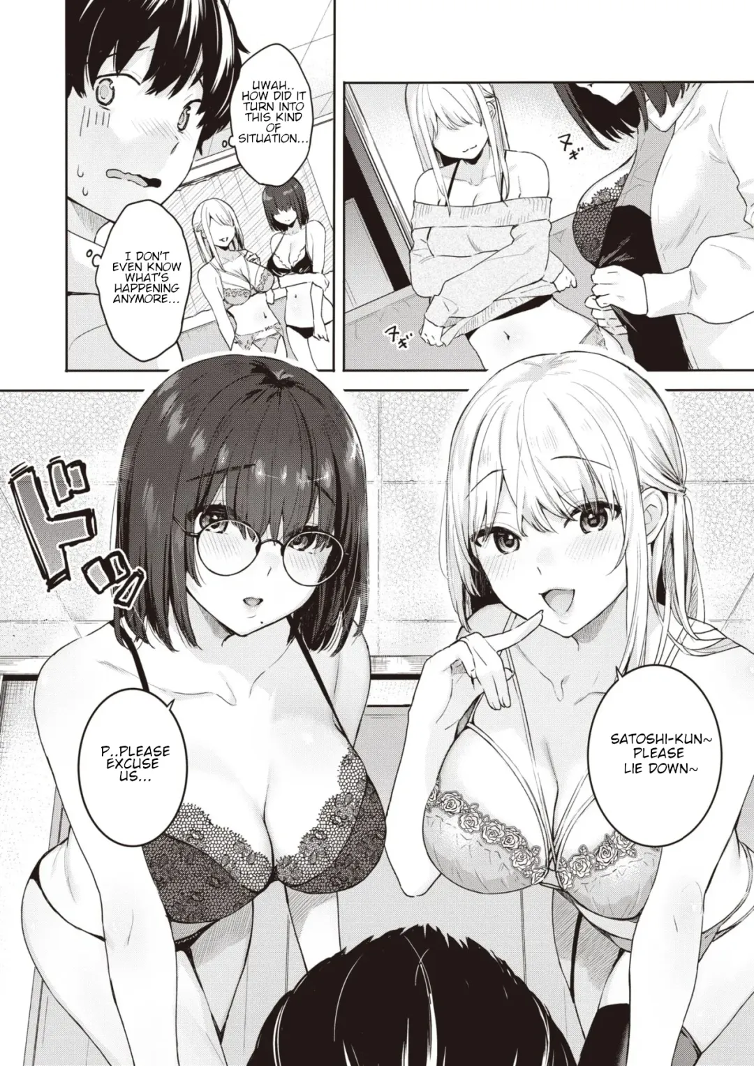 [Bekotarou] Shojo to Kanojo to Netorare to | The Virgin, the Girlfriend, and NTR Fhentai - Page 6