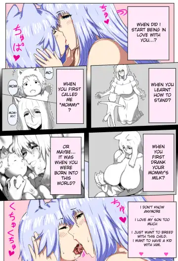 Mama Shota Boshi Soukan ~Boshi Futari dake shika Inai Sekai de Love Love Hanshoku Koubi~ | Mama And Child Shota Incest ~Love Mating In A World With Only Mother And Son~ Fhentai - Page 33