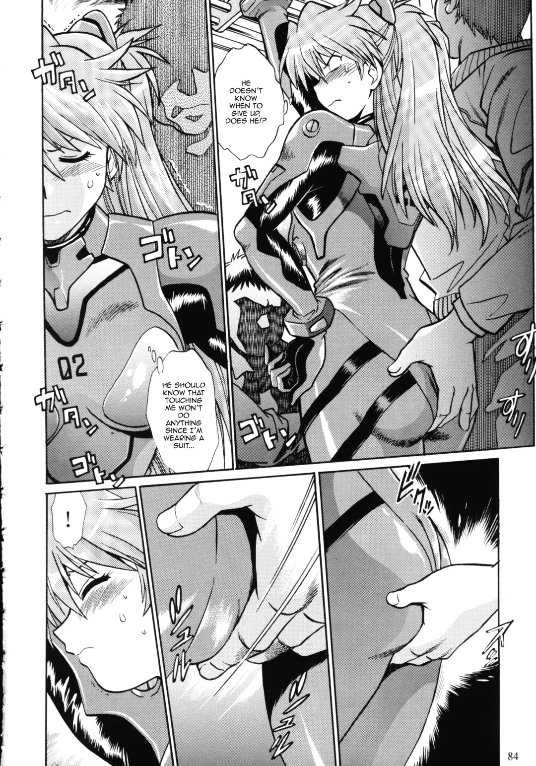 [Manabe Jouji] Plug Suit Fetish In Chikan Densha Fhentai - Page 4