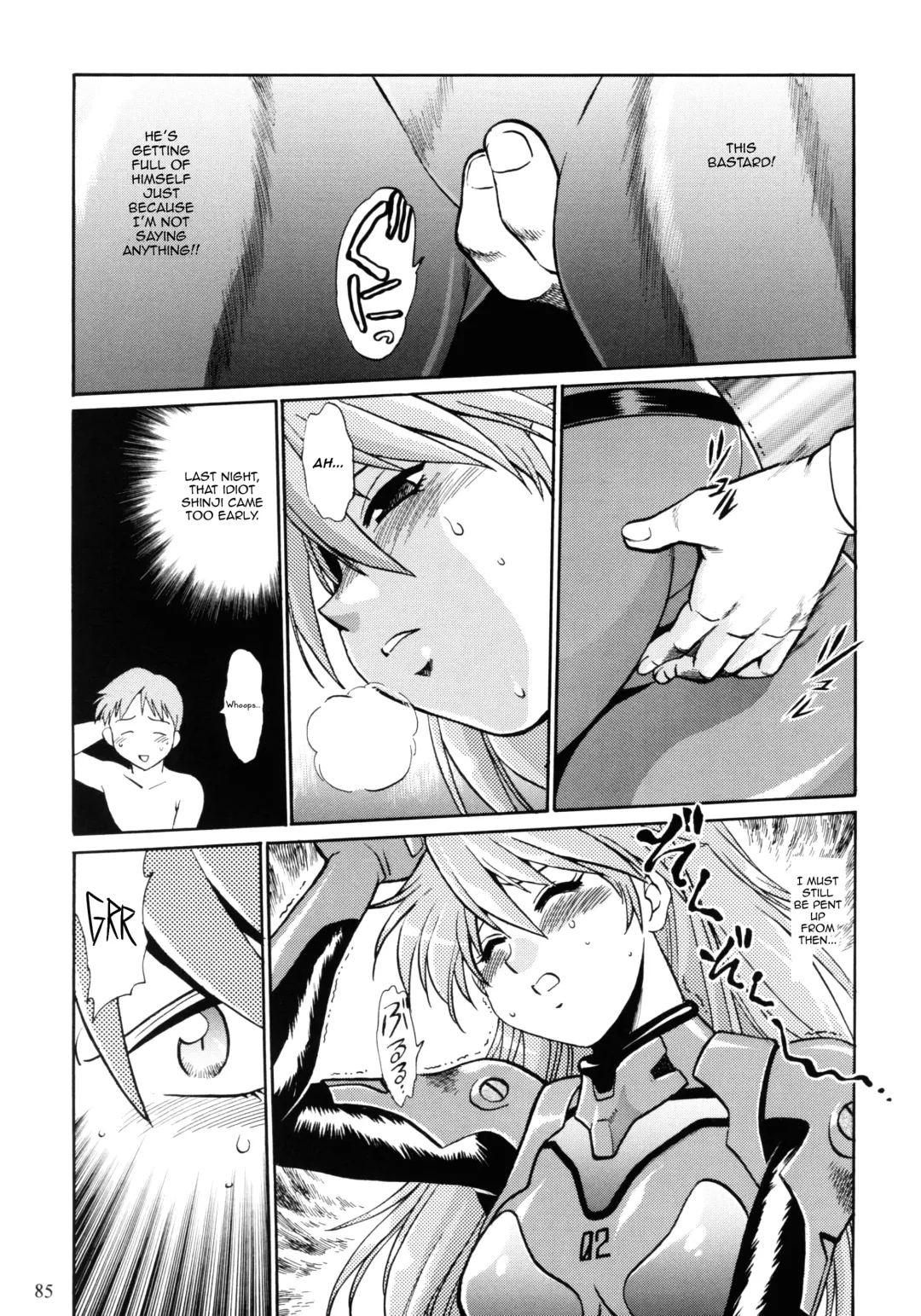 [Manabe Jouji] Plug Suit Fetish In Chikan Densha Fhentai - Page 5