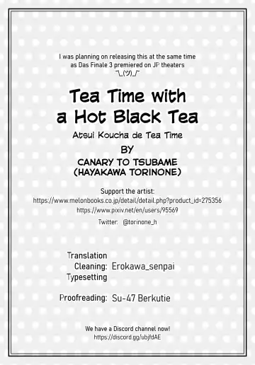 [Hayakawa Torinone] Atsui Koucha de Tea Time | Tea Time with a Hot Black Tea Fhentai.net - Page 27