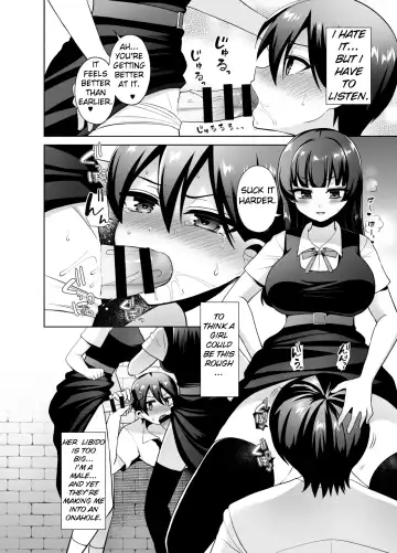 [Piririnegi] Joshikou ni Shinnyuu Shiyou to Shitara Kabe ni Hamatte Futanari Jogakusei no Nikubenki ni Saretandaga | I tried to sneak into an all girls’ school, got trapped in a wall and was used as the futa students’ meat urinal Fhentai - Page 10