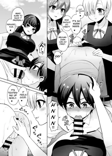 [Piririnegi] Joshikou ni Shinnyuu Shiyou to Shitara Kabe ni Hamatte Futanari Jogakusei no Nikubenki ni Saretandaga | I tried to sneak into an all girls’ school, got trapped in a wall and was used as the futa students’ meat urinal Fhentai - Page 9