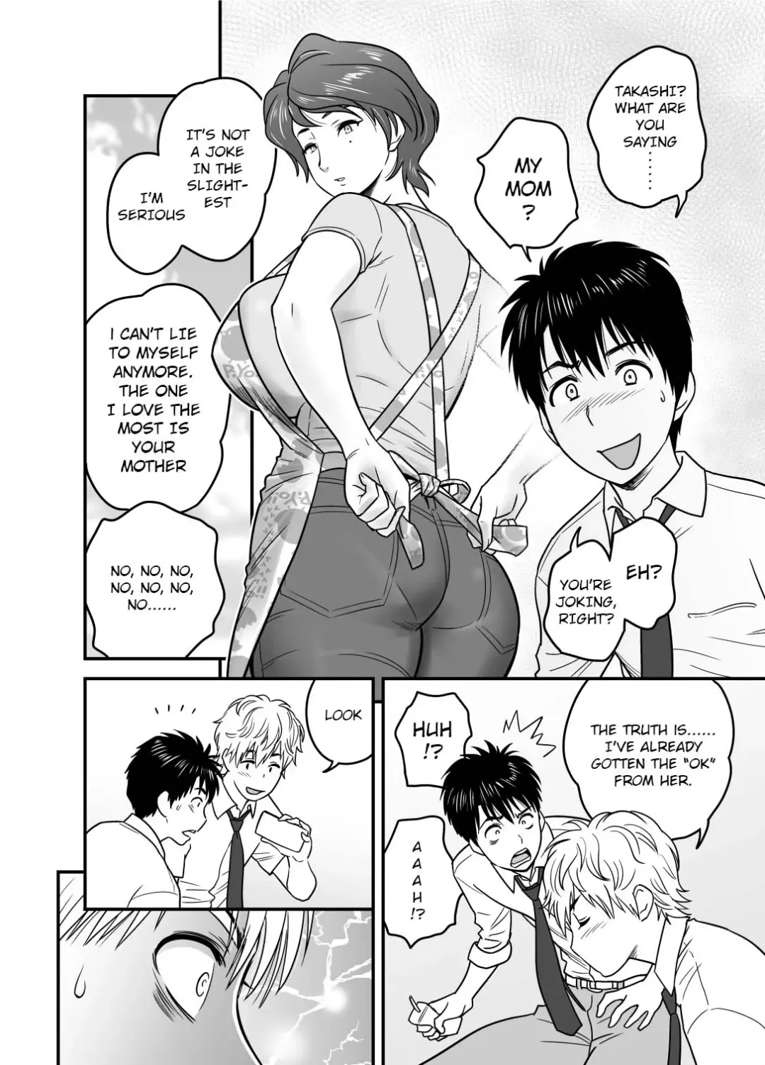 [Tatsunami Youtoku] Because my mother became my friend's GF Fhentai - Page 3