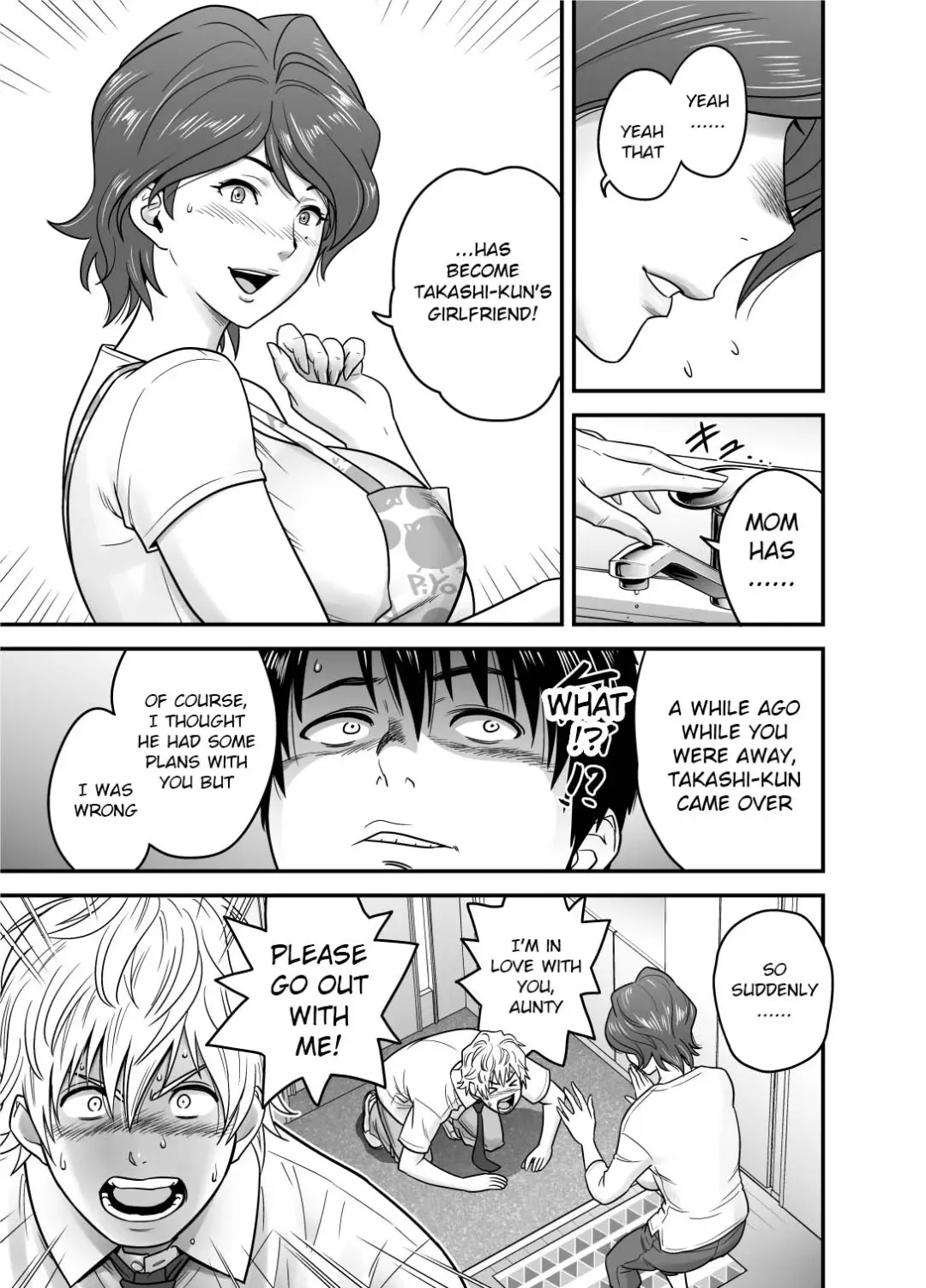 [Tatsunami Youtoku] Because my mother became my friend's GF Fhentai - Page 8