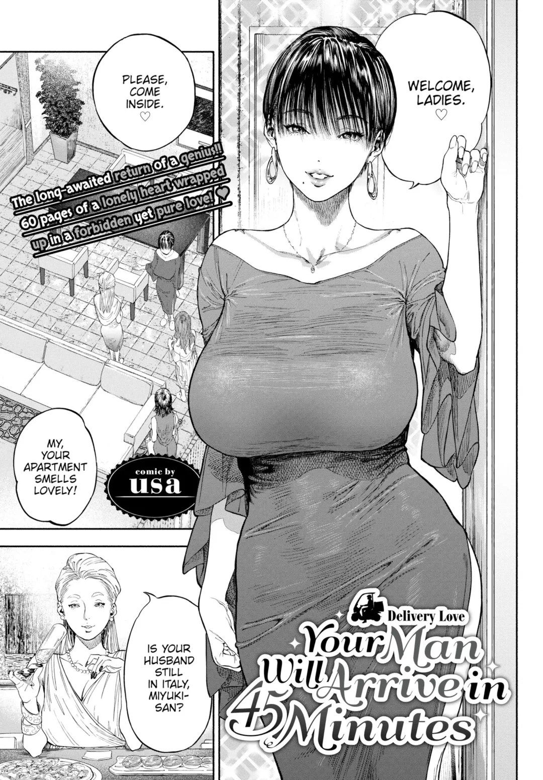 [Usa] Your Man Will Arrive In 45 Minutes Delivery Love Fhentai - Page 1