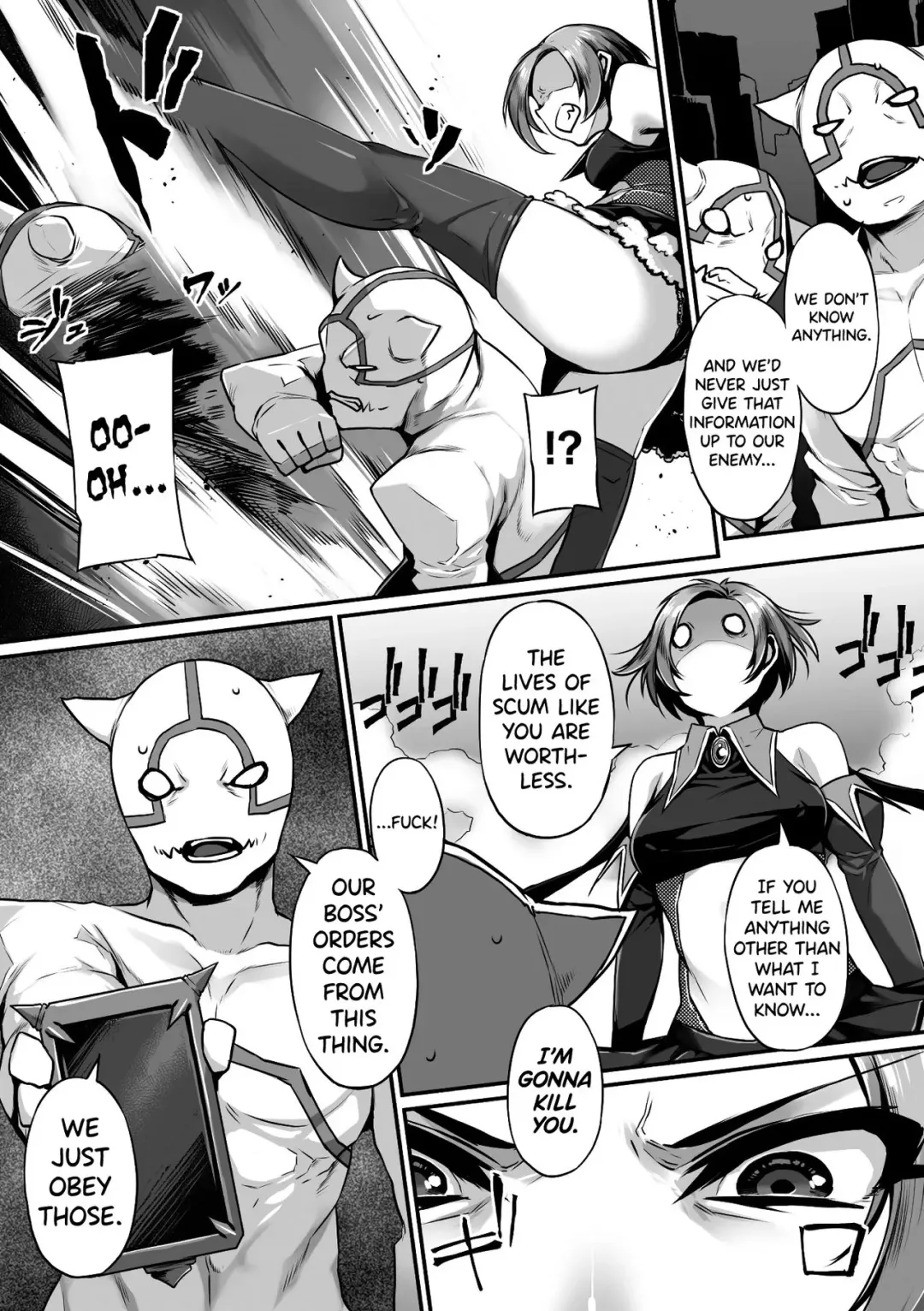 [Mitsuba Minoru] Seigi? no Hypnosis | Righteous? Hypnosis Fhentai.net - Page 2