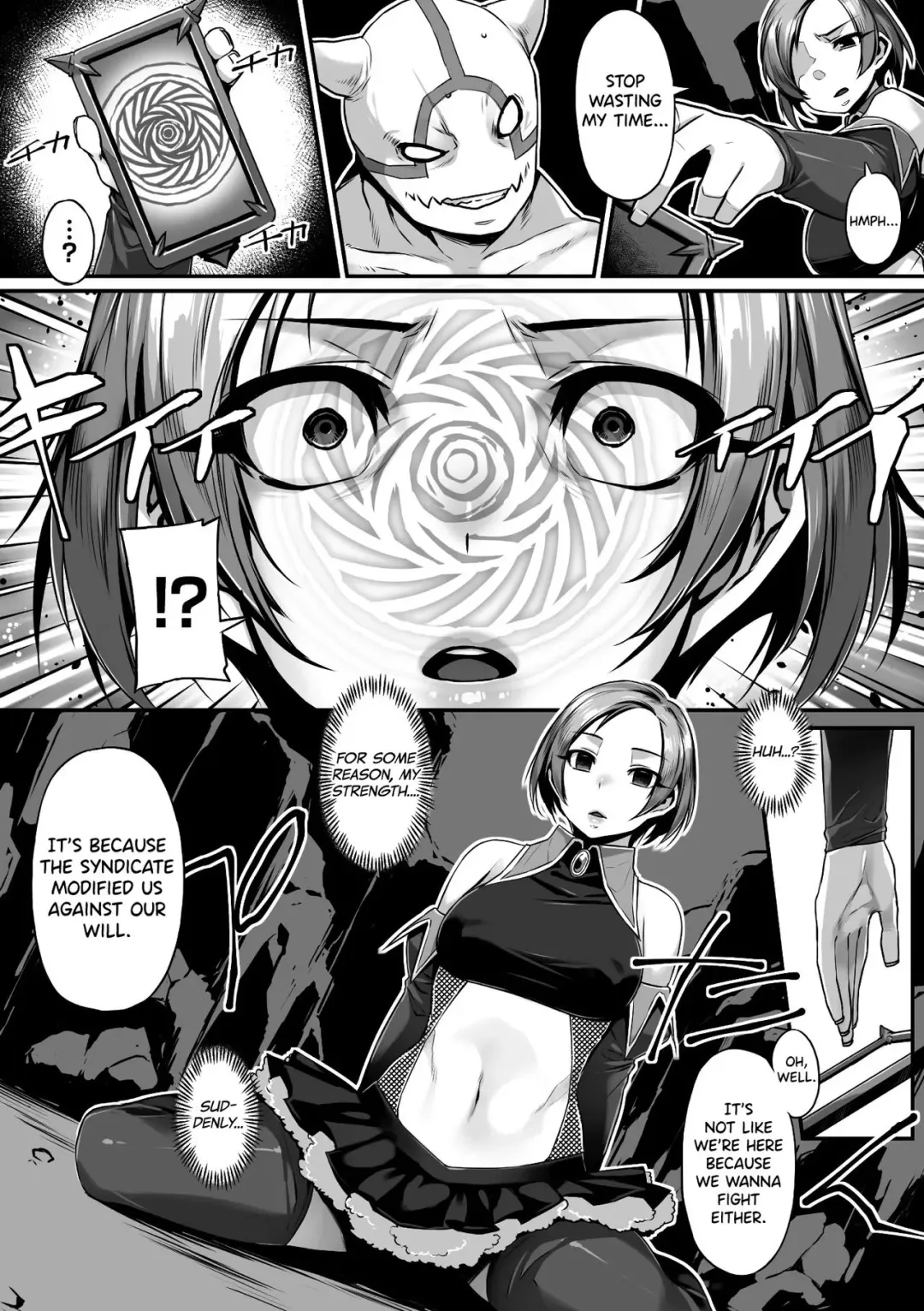 [Mitsuba Minoru] Seigi? no Hypnosis | Righteous? Hypnosis Fhentai.net - Page 3