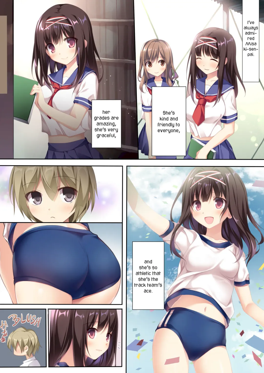 [Karory] Seiso Bitch na Miko Senpai | Pure Slut Miko Senpai (decensored) Fhentai.net - Page 12