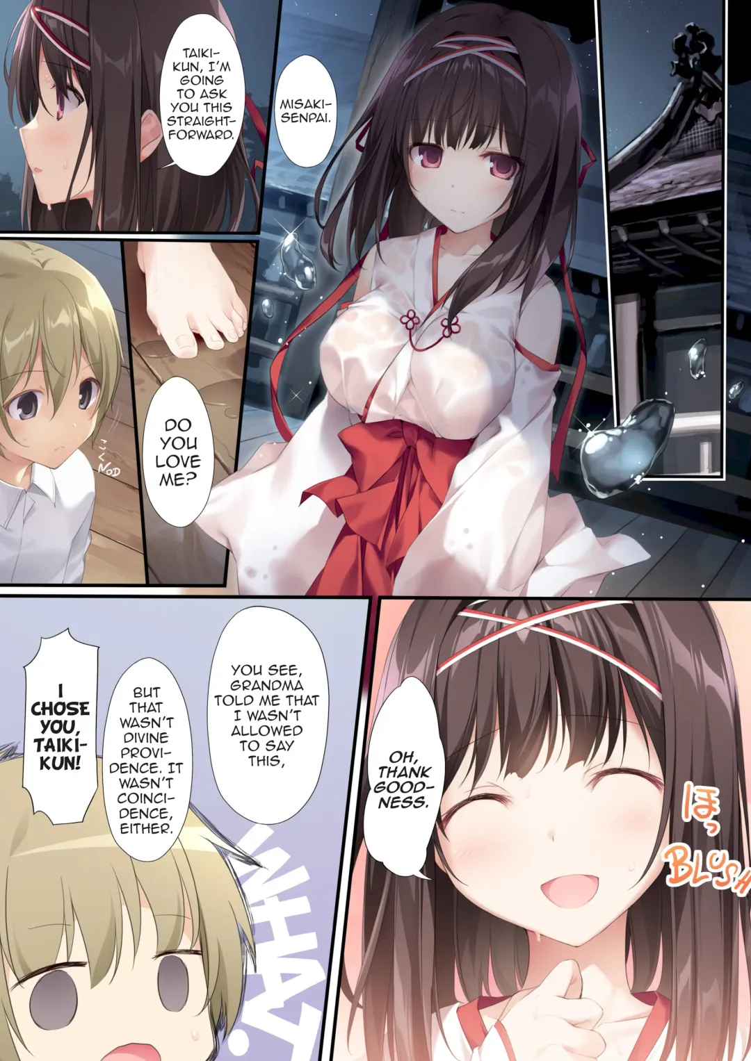 [Karory] Seiso Bitch na Miko Senpai | Pure Slut Miko Senpai (decensored) Fhentai.net - Page 23