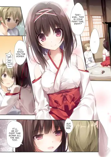 [Karory] Seiso Bitch na Miko Senpai | Pure Slut Miko Senpai (decensored) Fhentai.net - Page 4