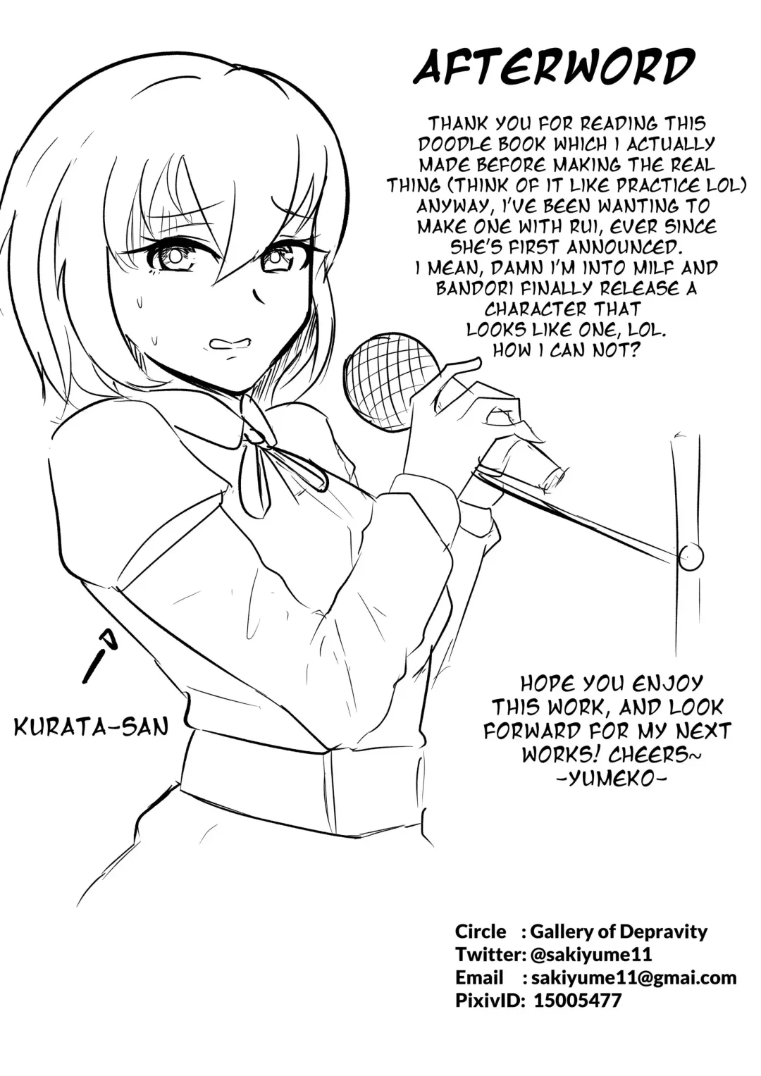 [Sakino Yumeko] Yashio Rui's Melancholy - doodle book Fhentai - Page 6