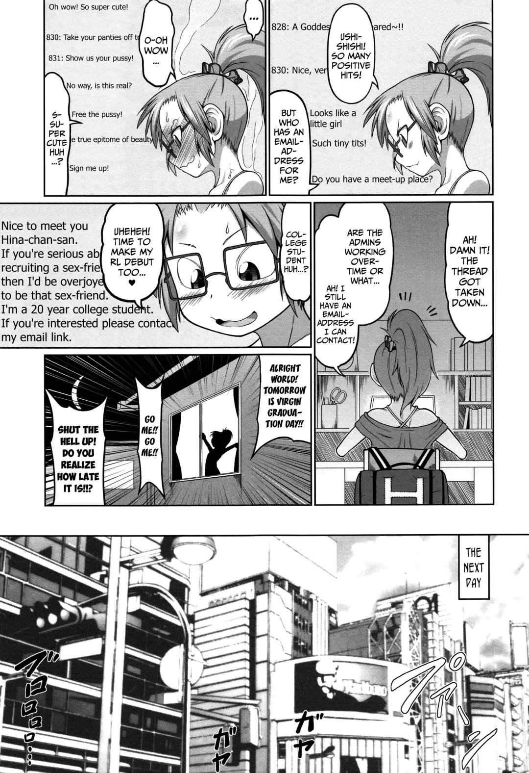 [Zenra Yashiki] Masegaki ga Mie de Enkou o | A Precocious-Brat Pretentiously Tries Compensated-Dating Fhentai - Page 7
