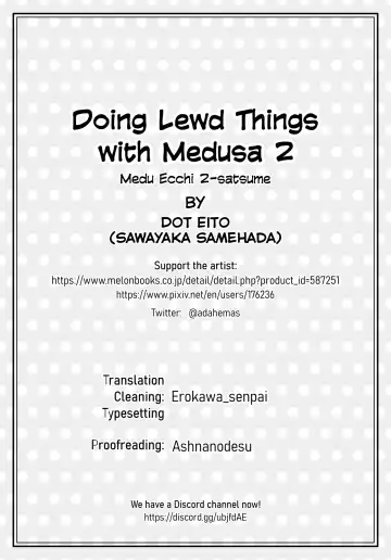 [Sawayaka Samehada] Medu Ecchi 2-satsume | Doing Lewd Things with Medusa 2 Fhentai.net - Page 18