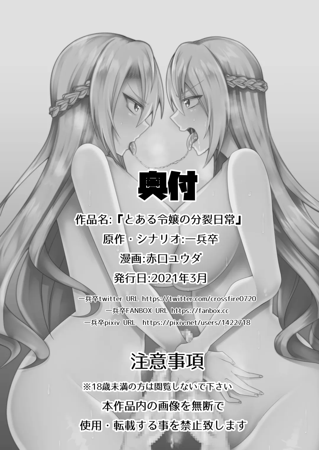 [Akaguchi Yuuda] Toaru Reijou no Bunretsu Nichijou Fhentai - Page 27