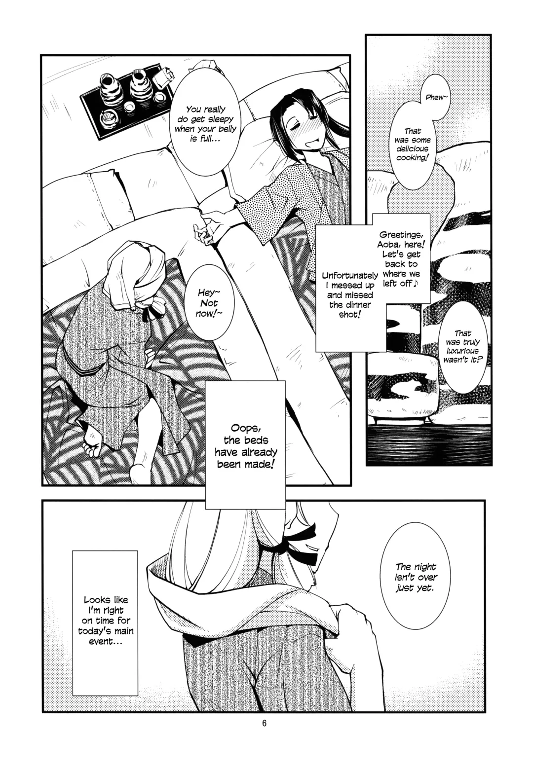 [Kamotama] Aoba no Dokkiri Maruhi Houkoku | Aoba's Unexpected Secret Report Fhentai - Page 8