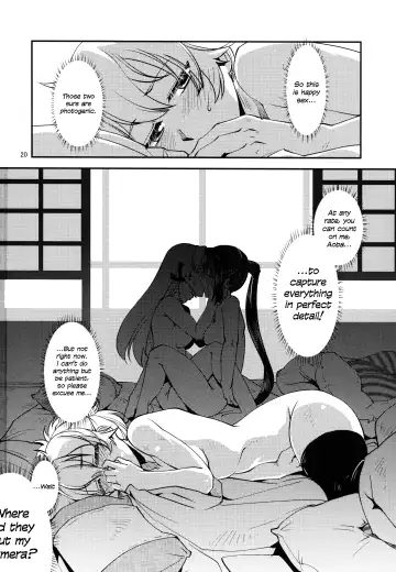 [Kamotama] Aoba no Dokkiri Maruhi Houkoku | Aoba's Unexpected Secret Report Fhentai - Page 22