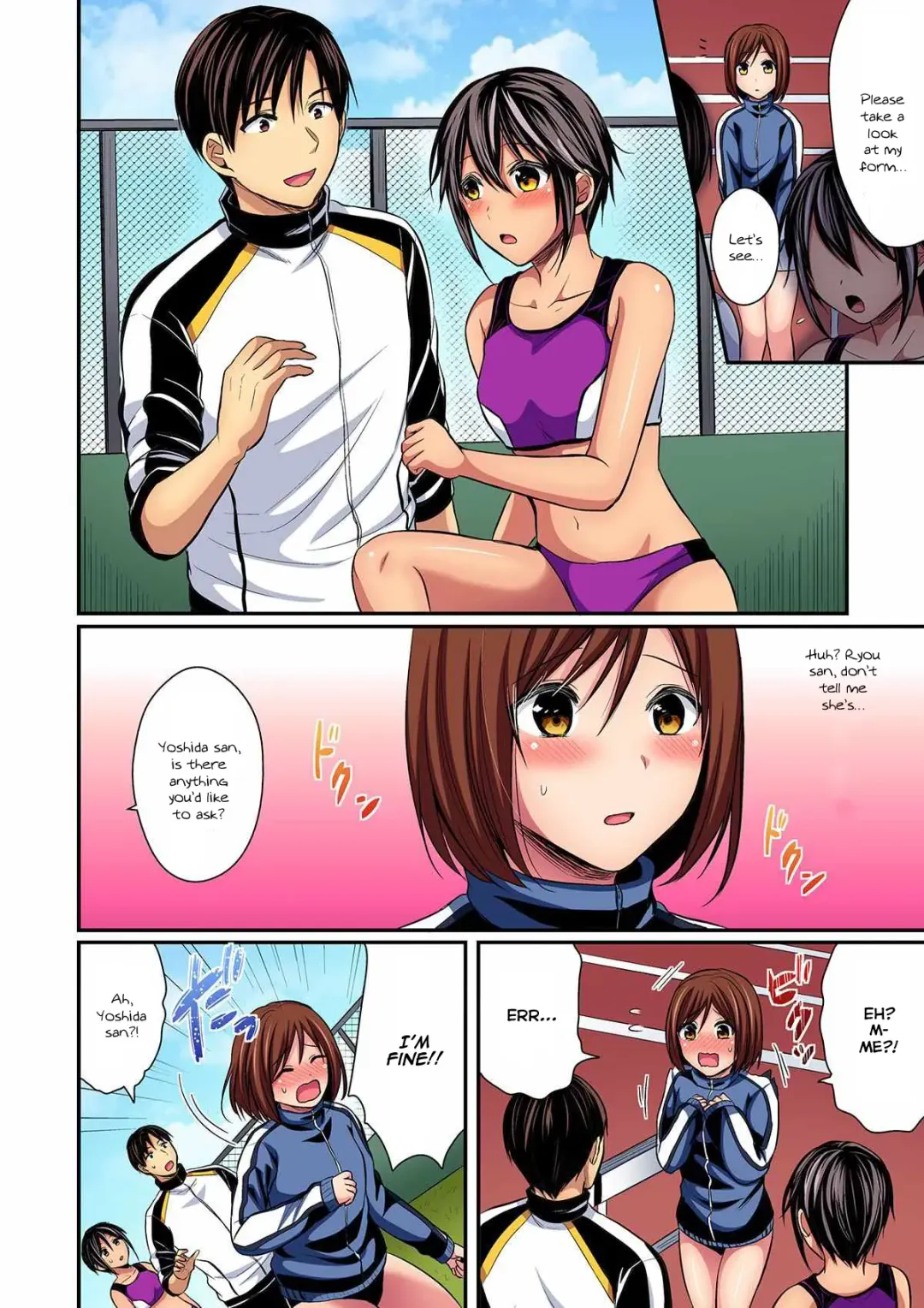 [Pei] Rikujoubuin to Asedaku Ecchi ~ Coach! Shidou Shite Kudasai! Fhentai - Page 10