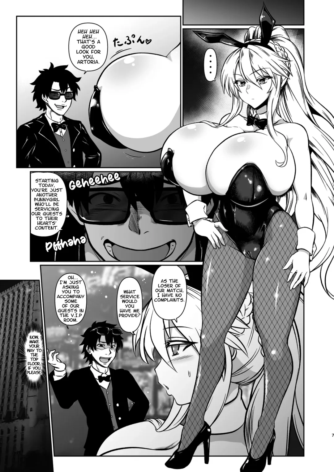 [Isemagu] Gohoushi Bunny Sakusei no Artoria | Artoria the Cock-Wringing Service Bunny Fhentai.net - Page 6