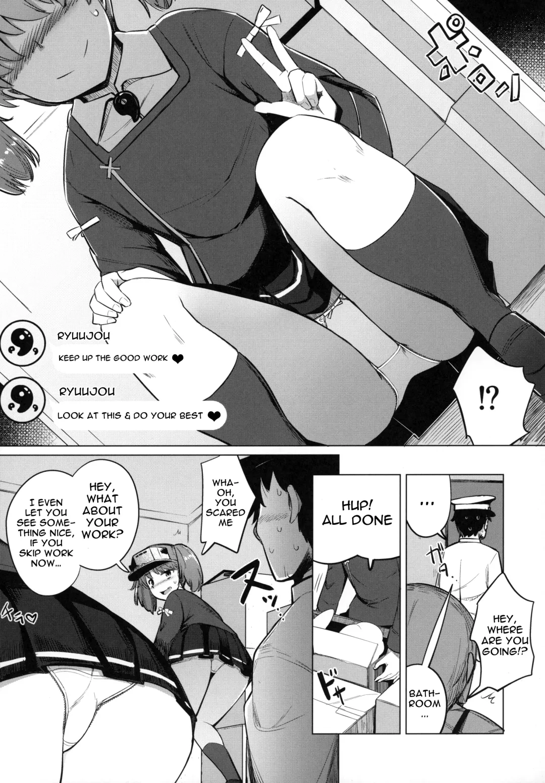 [Ippongui] Shigoto ni Tsukaretara Ryuujou o Yobidashite Nuitemorau. Fhentai.net - Page 6