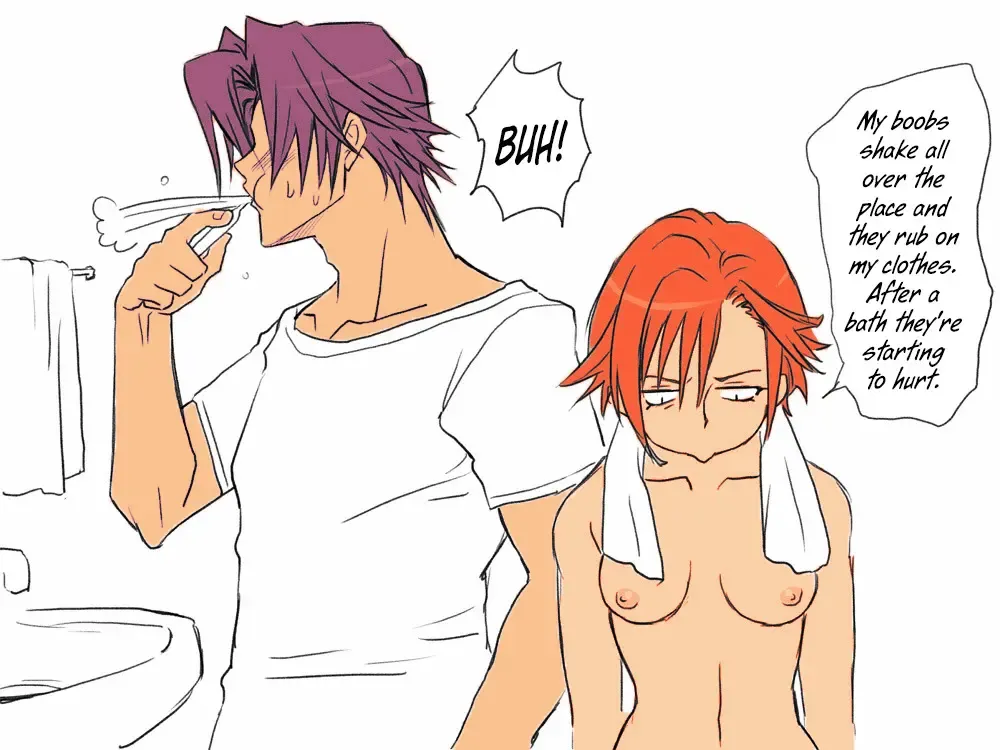 Changed into a Girl, with My Best Friend Fhentai - Page 53