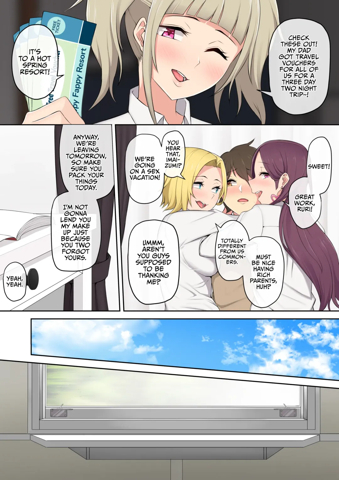Imaizumin-chi wa Douyara Gal no Tamariba ni Natteru Rashii 2 | IMAIZUMI BRINGS ALL THE GYARUS TO HIS HOUSE 2 (decensored) Fhentai - Page 8