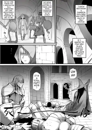 [Nishi Shizumu] Meikyuu de Kakutou Musume no Shitai o Hirotte Jiangshi ni Shitemita Hanashi | The Story of How After Finding the Corpse of a Martial Arts Girl in a Dungeon, I Tried to Make a Jiangshi Fhentai - Page 2